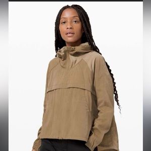 Seek vistas 1/2 zip windbreaker